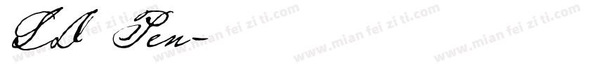 LD Pen字体转换